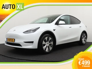 Hoofdafbeelding Tesla Model Y Tesla Model Y RWD 58 kWh Pano-dak Autopilot Dodehoek Stoelverw. V+A