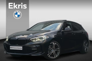 BMW 1 serie 118i High Executive M Sportpakket | Glazen panoramadak | Stoelverwarming | Leder Dakota Schwarz | Hi-Fi | M Sportstoelen