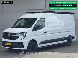 Renault Master 130PK BPM VRIJ! Special Edition 2025model L3H2 LED Imperiaal 17 inch Velgen Airco Cruise Camera Carplay Parkeersensoren L3 13m3 Airco Cruise control