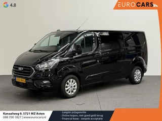 Ford Transit Custom 300 2.0 TDCI 130 pk Automaat Dubbele Cabine LIMITED! L2 | Navigatie | Airco | Bluetooth | 5-Zits | Trekhaak | DAB+