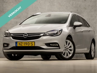 Opel Astra Sports Tourer 1.0 Sport (APPLE CARPLAY, GROOT NAVI, GETINT GLAS, TREKHAAK, PARKEERSENSOREN, SPORTSTOELEN, CRUISE, LM VELGEN, NIEUWE APK, NIEUWSTAAT)