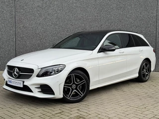 Mercedes-Benz C-klasse C200 4Matic AMG Night Panoramadak | Dodehoekassistent | Rijstrookassistent | Sfeerverlichting | CarPlay |