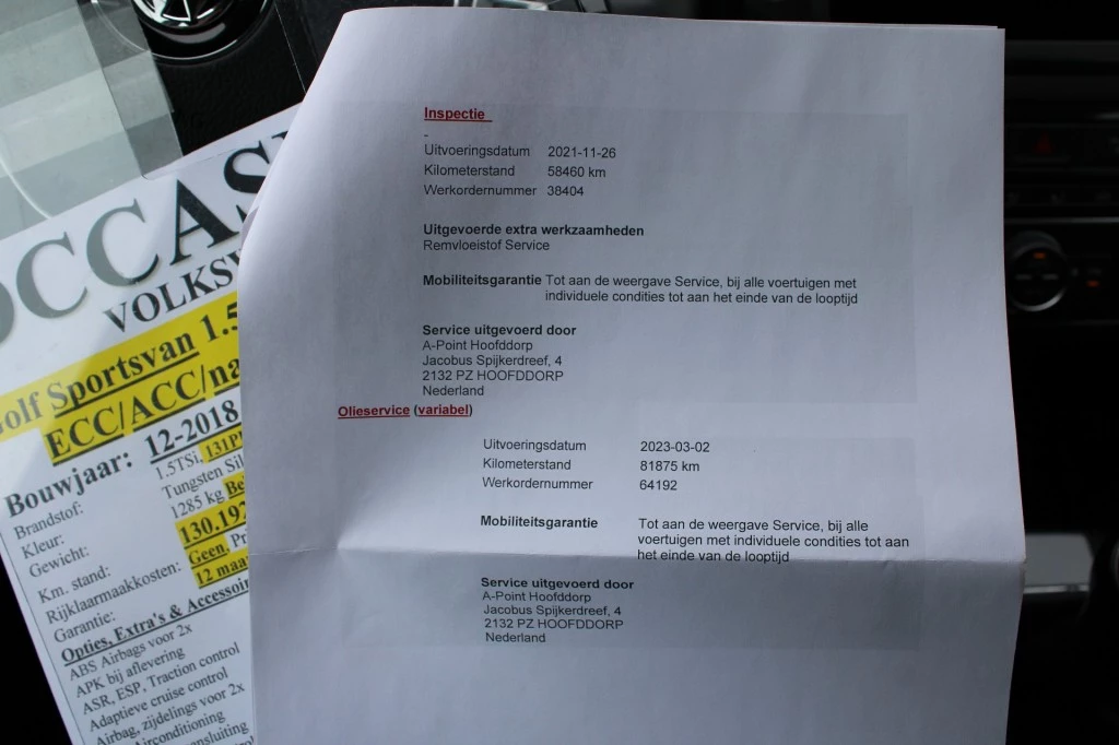 Hoofdafbeelding Volkswagen Golf Sportsvan