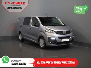 Peugeot Expert (Fiat Scudo) 2.0 MJ 145 pk DC Dubbel Cabine 6 Pers./ Camera/ Cruise/ PDC/ DAB/ Airco