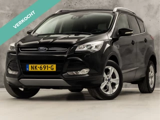 Ford Kuga 1.5 Titanium Sport 150Pk (NAVIGATIE, CLIMATE, GETINT GLAS, LEDER, TREKHAAK, SPORTSTOELEN, CRUISE, PARKEERSENSOREN, NIEUWSTAAT)