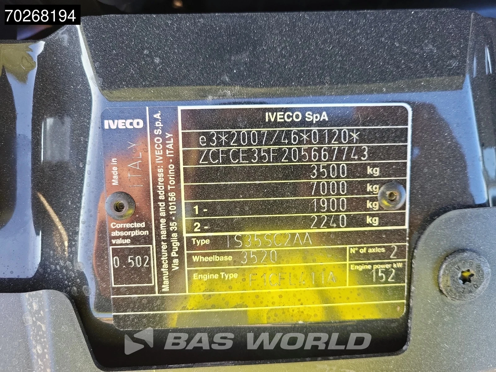 Hoofdafbeelding Iveco Daily