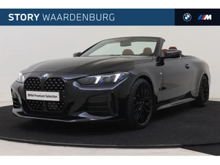 BMW 4 Serie Cabrio 420i High Executive M Sport Automaat / Trekhaak / Air Collar / Adaptieve LED / Parking Assistant Plus / Comfort Access / Stuurverwarming / M-Performance