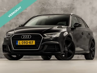 Audi A3 Sportback 1.4 TFSI CoD S-Line Sport 150Pk Automaat (VIRTUAL COCKPIT, 2X S-LINE, APPLE CARPLAY, KEYLESS, PLAT S-LINE SPORTSTUUR, SPORTSTOELEN, LEDER, GETINT GLAS, STOELVERWARMING, NIEUWSTAAT)