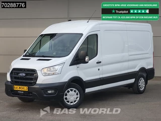 Ford Transit 130pk L3H2 Trekhaak Airco Cruise Parkeersensoren Euro6 L3 12m3 Airco Trekhaak Cruise control