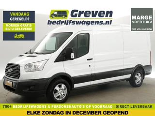 Ford Transit 310 2.0 TDCI L3H2 Marge | Airco Cruise PDC 3 Persoons LED 16"LMV Elektrpakket Trekhaak