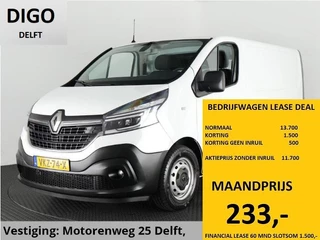 Hoofdafbeelding Renault Trafic Renault Trafic 2.0 DCI T29 L1H1 COMFORT NAVIGATIE (EX BTW) CAMERA CRUISE .BETIMMERING