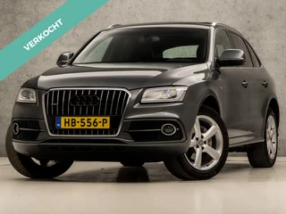 Audi Q5 2.0 TFSI quattro S-Line Sport 225Pk Automaat (PANORAMADAK, 2X S-LINE, NAVIGATIE, LEDER, GETINT GLAS, XENON, TREKHAAK, SPORTSTOELEN, ELEK ACHTERKLEP, PARKEERSENSOREN, NIEUWSTAAT)
