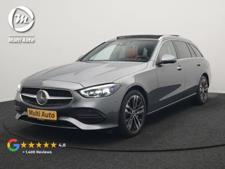 Mercedes-Benz C-Klasse Estate 300 e Avantgarde Plug In Hybrid 313pk Dealer O.H PHEV | Panodak | Adaptive Cruise | 360 Camera | Digital Light | Lederen Sportstoelen Verwarmd | Keyless | Navigatie | Virtual | DAB+ | 18" L.M |