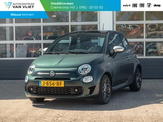 Fiat 500 Hybrid Rockstar | Navi | Clima | Cruise | Regensensor | Priv. Glass | PDC | Apple Carplay | Mat Groen | Verde Portofino
