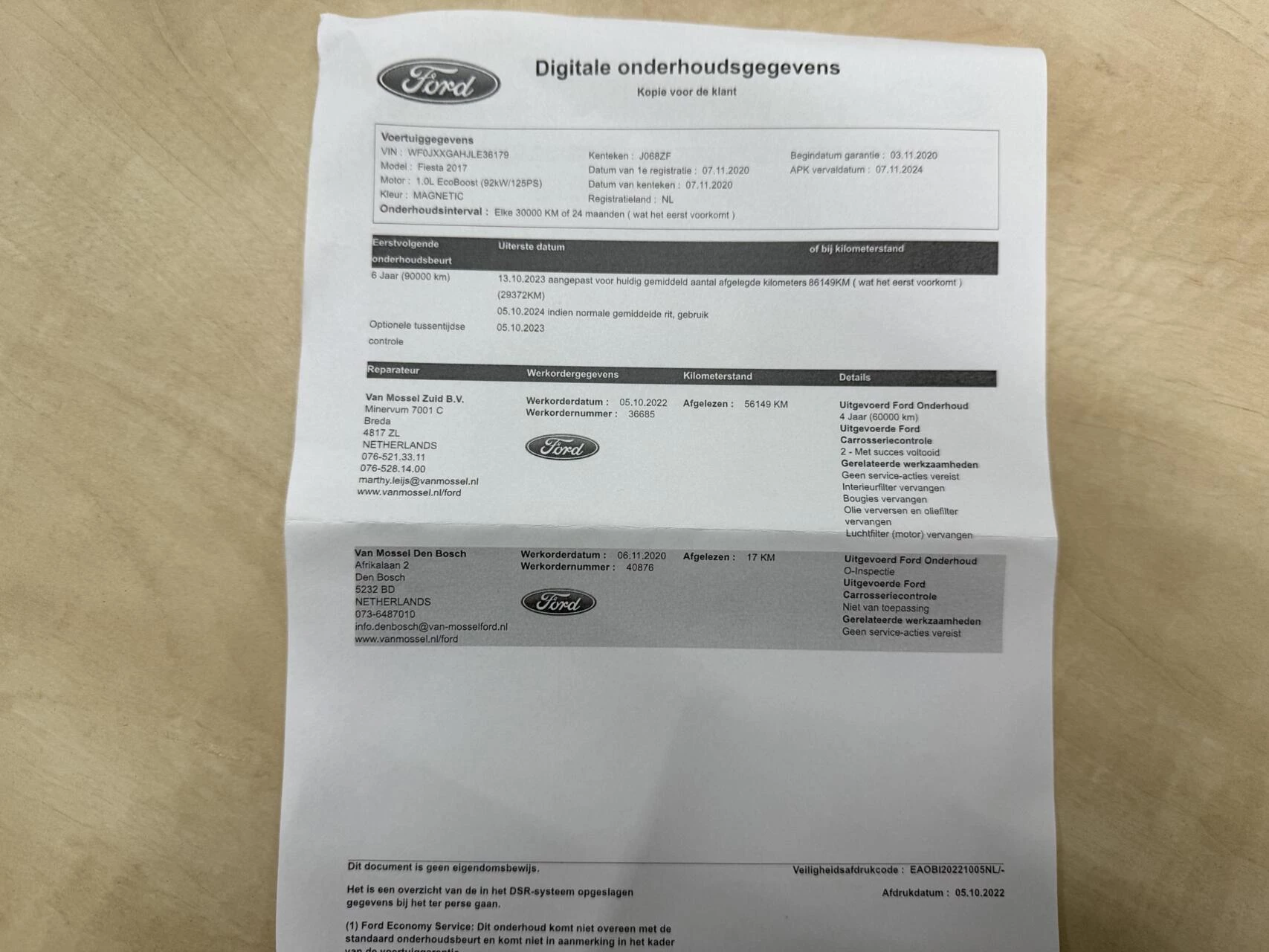 Hoofdafbeelding Ford Fiesta