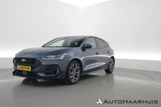 Hoofdafbeelding Ford Focus Ford Focus 1.0 EcoBoost Hybrid ST Line | Rijklaar! | SYNC4 | 155PK | Winter Pack | Nav+Carplay | Cruise | Keyless | Dig. Cockpit | Camera+PDC V