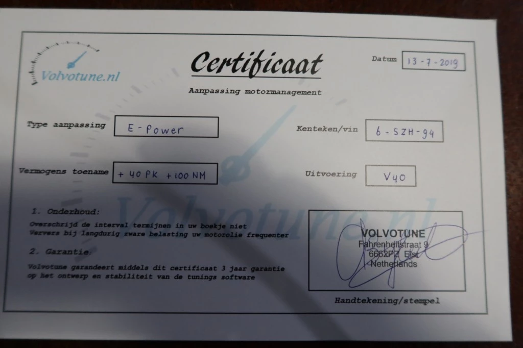 Hoofdafbeelding Volvo V40