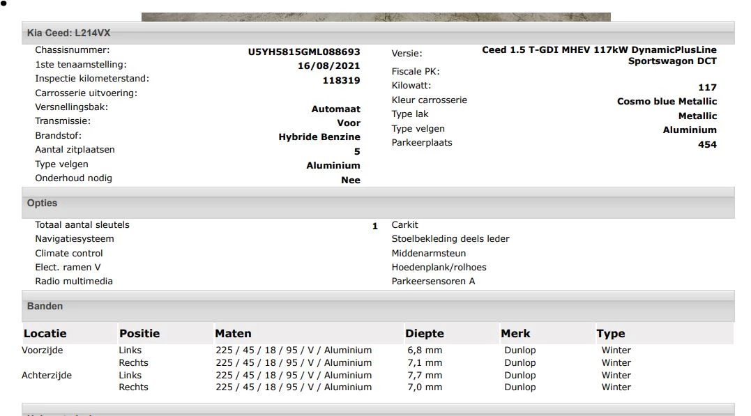 Hoofdafbeelding Kia Ceed Sportswagon