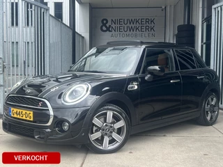 MINI Cooper S Mini 2.0 60 Years Edition | AUTOMAAT | HEAD-UP DISPLAY | LEDER | SCHUIF/KANTELDAK | CARPLAY/ANDROID | CAMERA | HARMAN/KARDON | NAVI | CRUISE CONTROL | PDC V+A | CLIMATE CONTROL | LMV 17'' | STOELVERWARMING | LED | BLUETOOTH