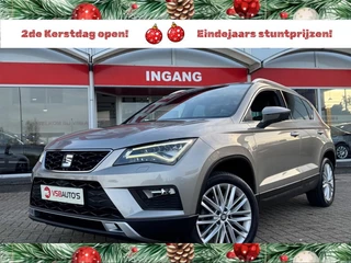 SEAT Ateca 1.4 ECOTSI AUT. 150PK XCELLENCE HALF-LEER NAVI TREKHAAK CAMERA CARPLAY AIRCO LMV PDC