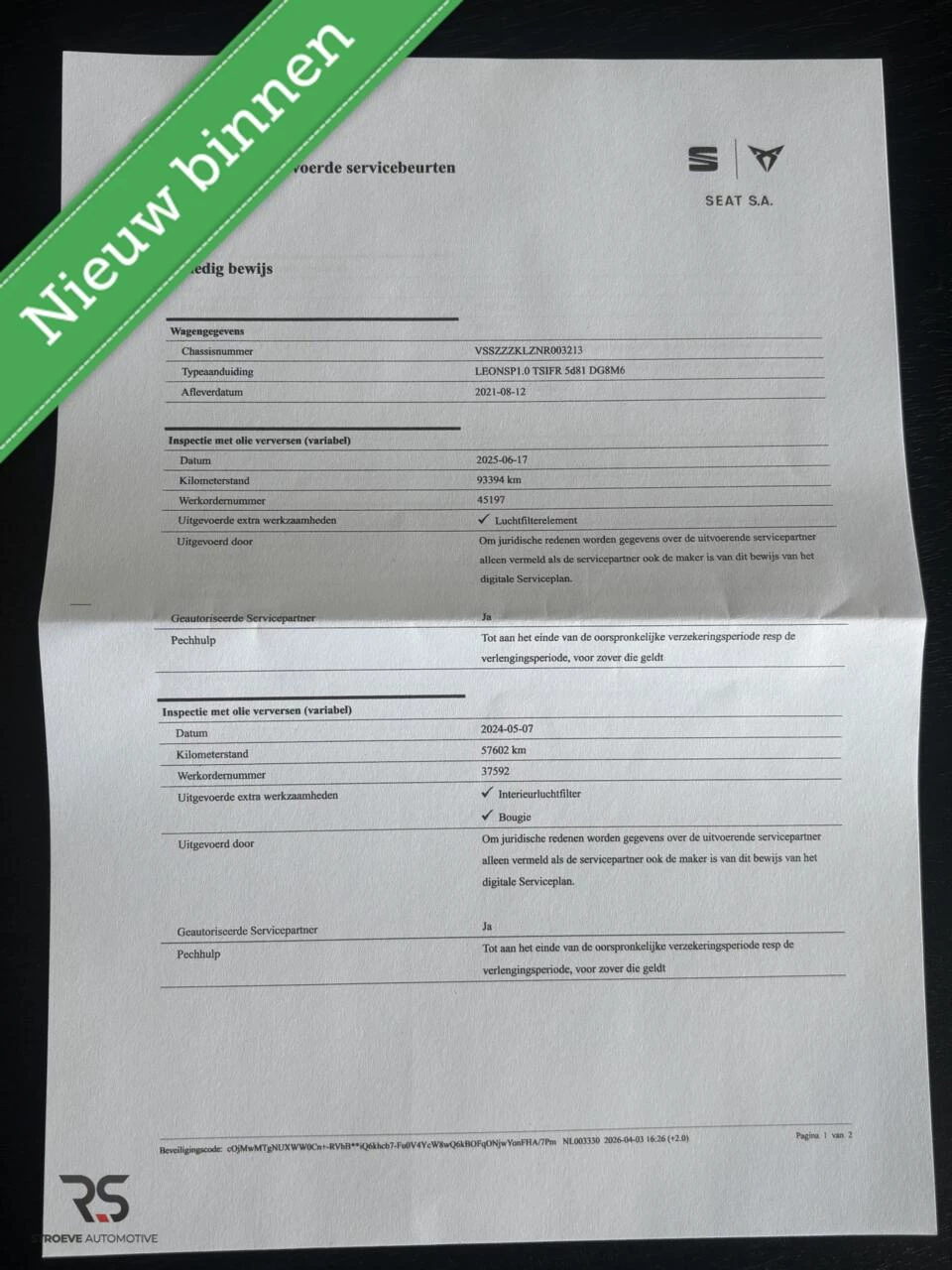 Hoofdafbeelding SEAT Leon