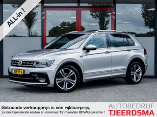 Volkswagen Tiguan 1.5 TSI R-Line Business+ | Schuif/ Kantel Panorama Dak | Lederen Bekleding | LED Koplampen | R-Line | Stoelverwarming | Elektrische Kofferklep | Adaptieve Cruise Control | Metallic Lak | Apple Carplay | Android Auto |