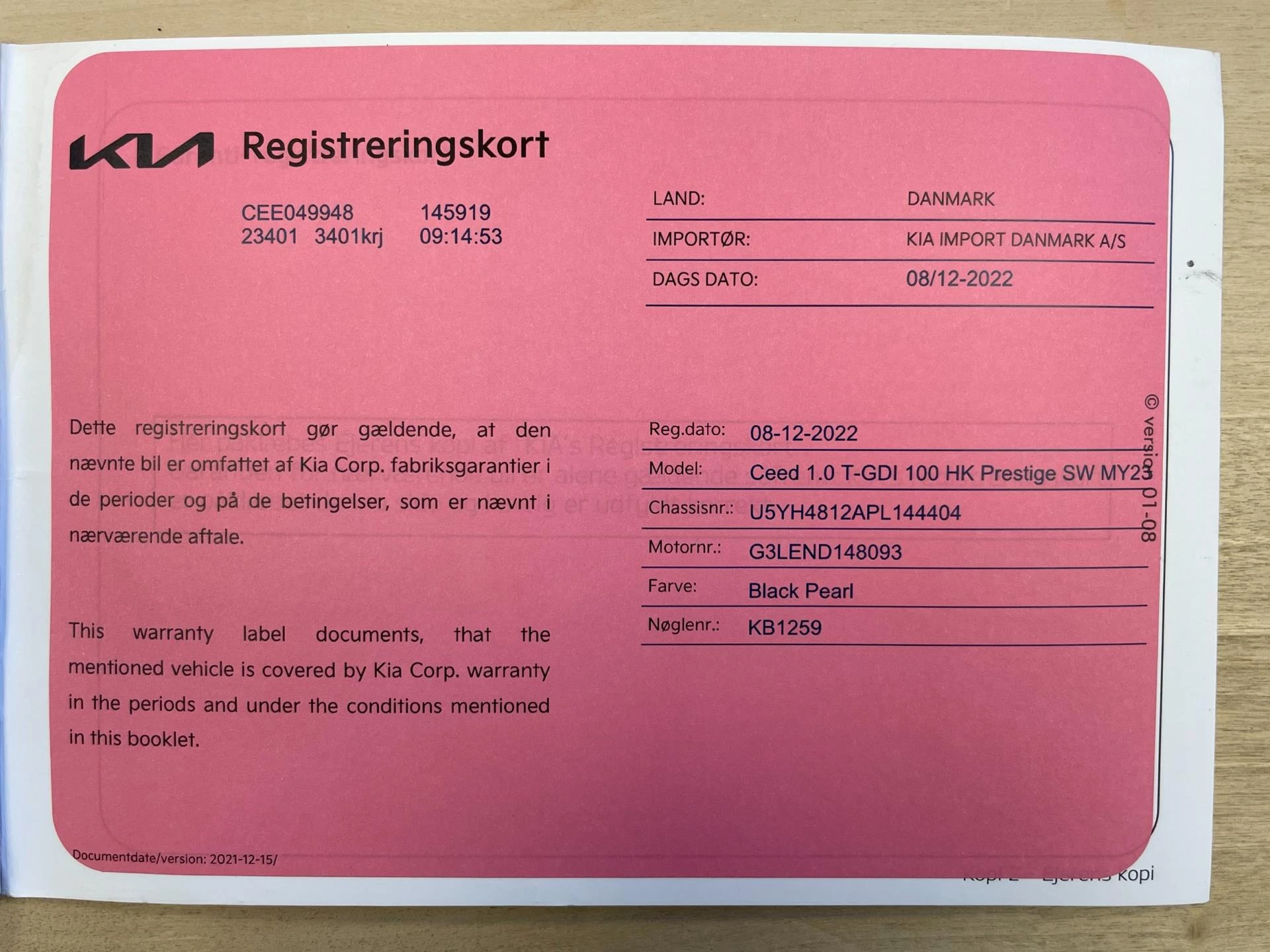Hoofdafbeelding Kia Ceed Sportswagon