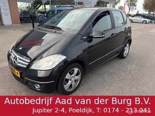 Hoofdafbeelding Mercedes-Benz A-Klasse Mercedes A-klasse 160 BlueEFFICIENCY Business Class Avantgarde Airco Climate controle , Cruise controle , Navigatie + CD speler , Bluetooth , Hoge instap