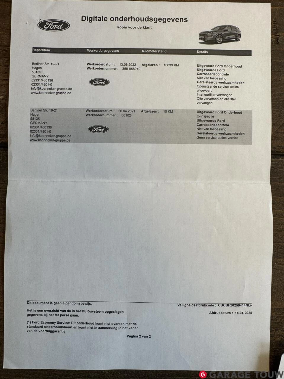 Hoofdafbeelding Ford Kuga