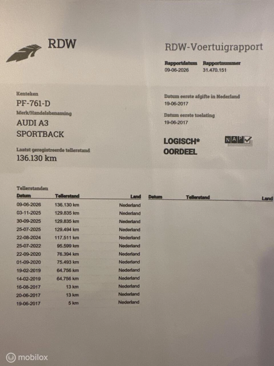 Hoofdafbeelding Audi A3
