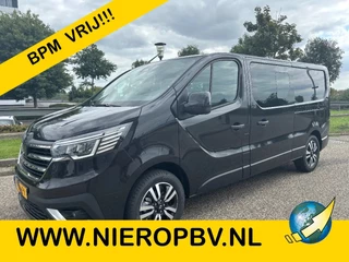 Renault Trafic 2.0DCI L2H1 150PK Automaat Dubbelcabine Dubbelen schuifdeur Airco Navi Cruisecontrol NIEUW BPM VRIJ