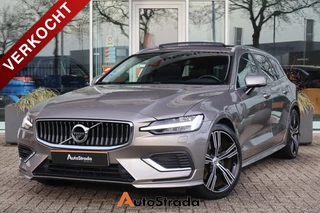 Volvo V60 T6 Inscription Twin Engine 340pk AWD | Stoelventilatie | Harman/Kardon | ACC | Pano | Memory | 360 Camera