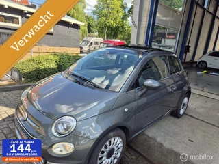 Fiat 500 1.2 lounge Electrisch Panoramadak 1e Eigenaar Pdc10x op voorraad