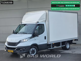 Iveco Daily 35C16 3.0L Laadklep Bakwagen Dubbellucht Airco Cruise Meubelbak Koffer 19m3 Airco Cruise control