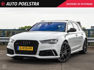 Audi RS6 Avant 4.0 TFSI quattro 605 PK Performance Pro Line Plus | Panoramadak | Keramisch | Milltek | Soft-Close | ACC | Matrix LED | 21"