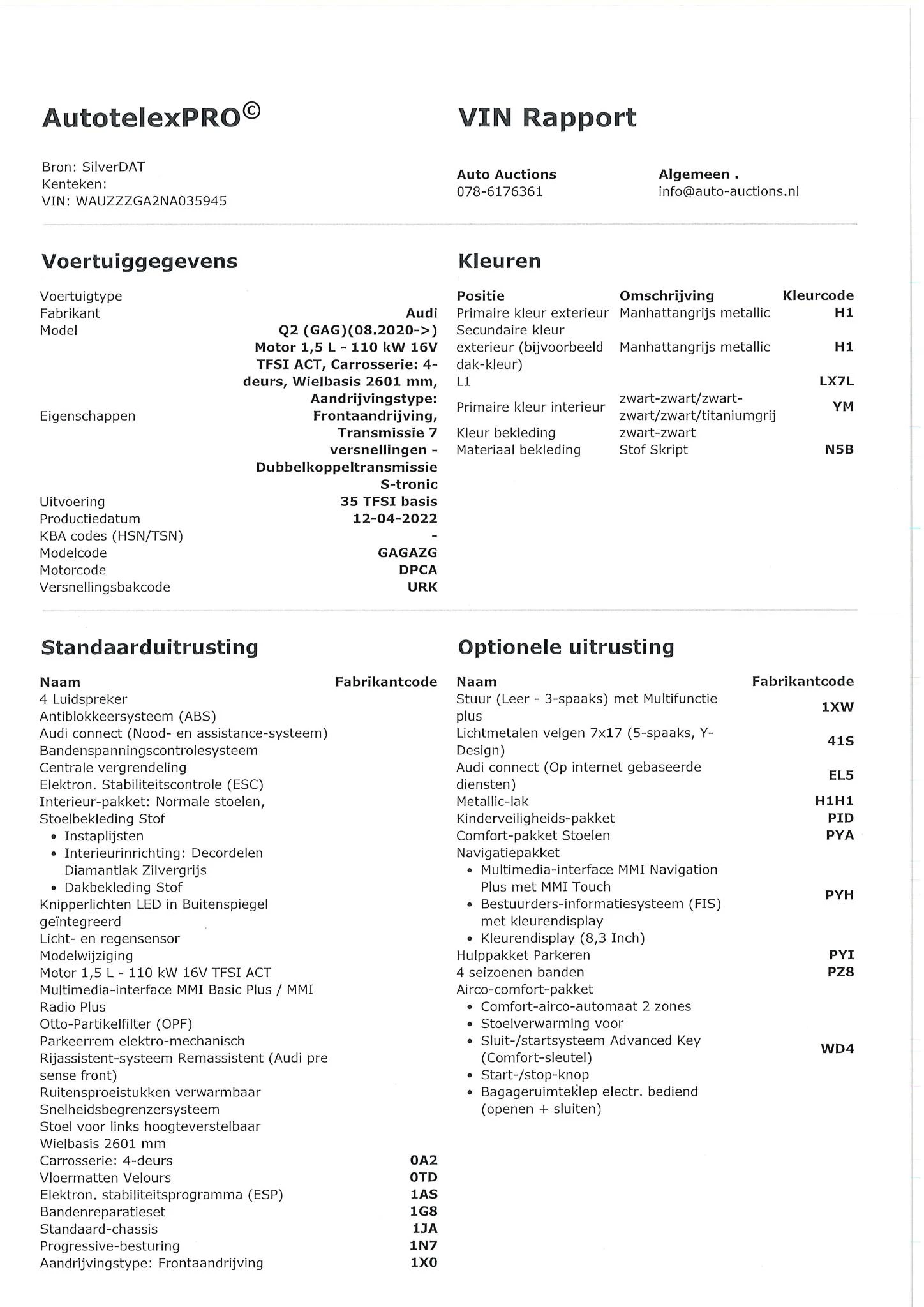 Hoofdafbeelding Audi Q2