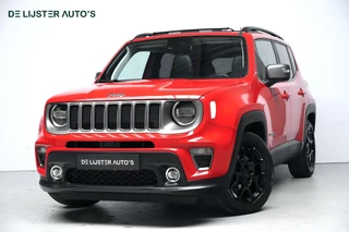 Jeep Renegade 1.3T Limited Sport Automaat  150 PK | Pano-dak | CarPlay | Acc | Leder | Stoel + Stuurverwarming | Beats Audio | Camera | Led | Pdc |