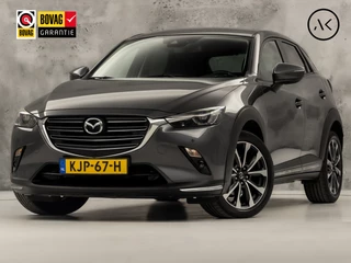 Mazda CX-3 2.0 SkyActiv-G 120 GT-M Automaat (NAVIGATIE, CLIMATE, CAMERA, LEDER, STOELVERWARMING, KEYLESS, SPORTSTOELEN, GETINT GLAS, CRUISE, NIEUWSTAAT)