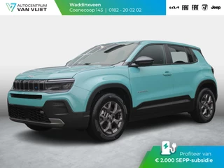 Hoofdafbeelding Jeep Avenger Jeep Avenger Longitude Business Pack 54 kWh | Winter Pack | uit voorraad leverbaar | Subsidie € 2.000,- *