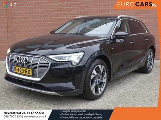 Hoofdafbeelding Audi e-tron Audi E-Tron 55 Advanced Quattro Navigatie Leder LED Matrix Tour Package Camera DAB+ Electrisch bedienbare achterklep