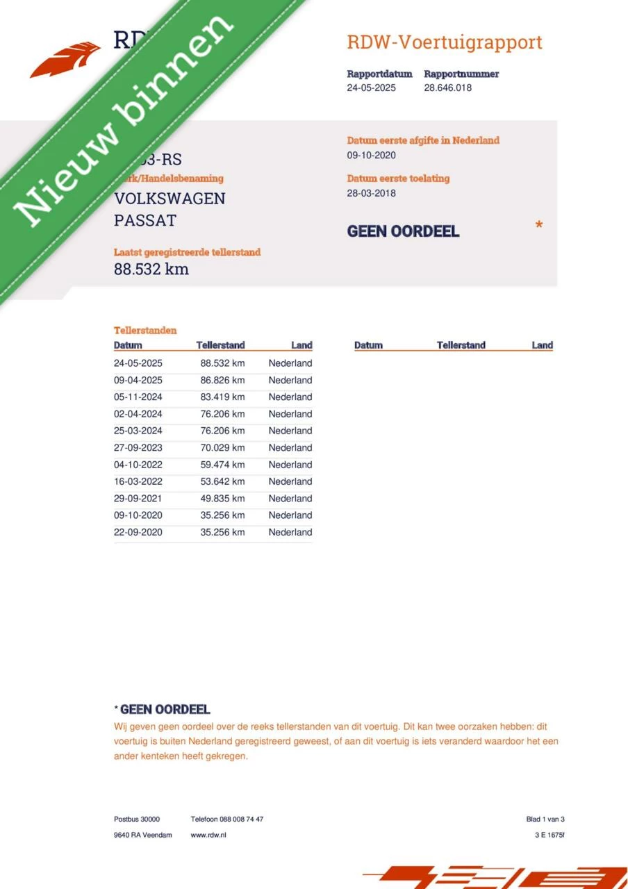 Hoofdafbeelding Volkswagen Passat