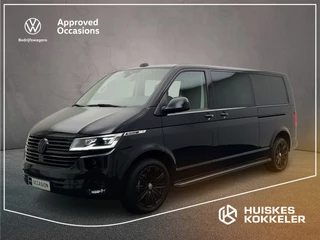 Volkswagen Transporter 2.0 TDI L2 150PK DSG DC Bulli | Leder | Stoelverwarming | ACC | 2x schuifdeur | Navigatie | Trekhaak