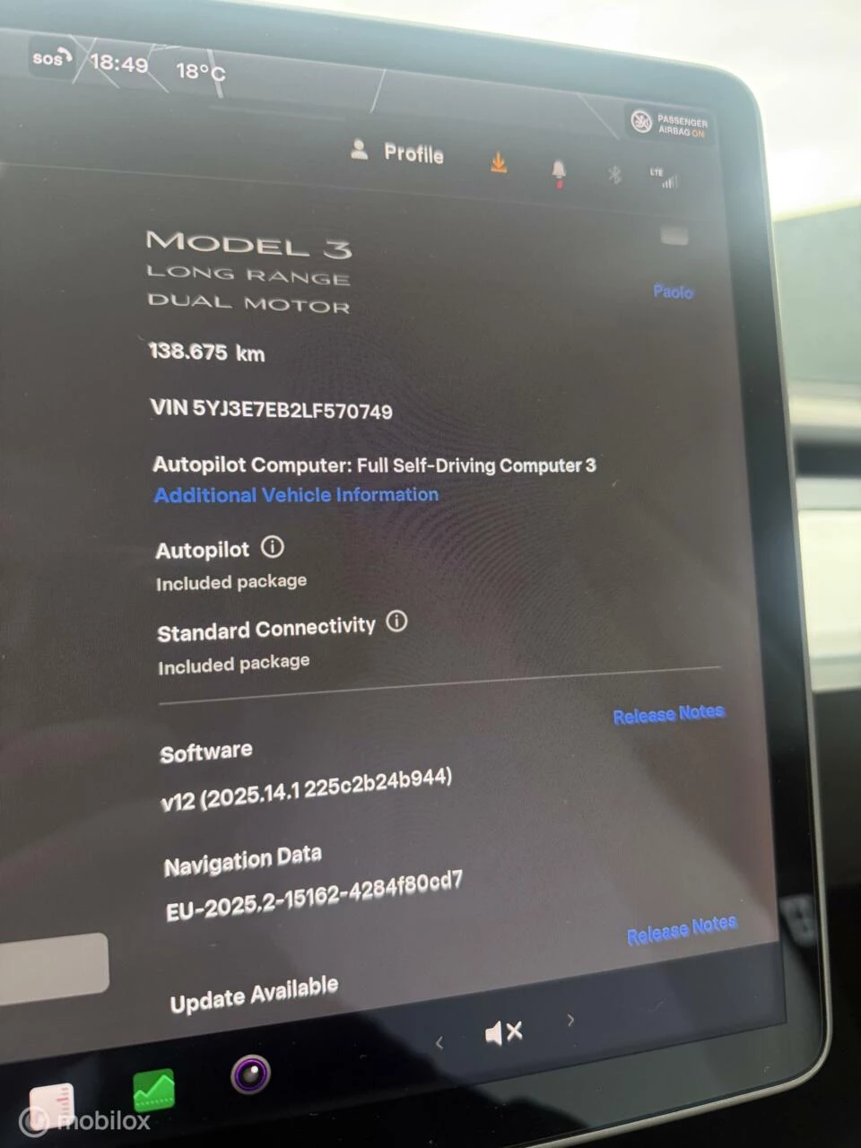 Hoofdafbeelding Tesla Model 3