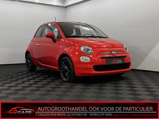 Hoofdafbeelding Fiat 500 Fiat 500 1.2 Popstar Airco, Mistlamp, Lichtmetalen velgen, Radio