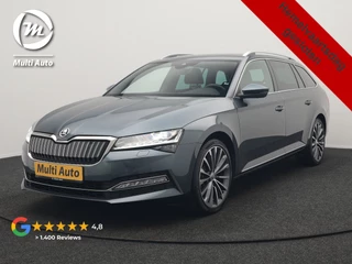 Škoda Superb Combi 1.4 TSI iV Laurin & Klement PHEV 218pk Dealer O.H. | Adaptive Cruise | 360 Camera | Canton Audio | Lederen Comfortstoelen Memory & Massage & Ventilatie | Sfeerverlichting | Stoelen & Stuur Verwarmd | Apple Carplay | Blis | Keyless | Plug In Hybrid | 