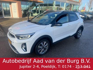 Kia Stonic 1.0 T-GDI DynamicPlusLine Trekhaak afneembaar , 16 inch velgen & banden , Navigatie , Bluetooth  Priveglas , Electr. inklapbare spiegels , Parkeerhulp achter , Two Tone - Wit/Zwart dak