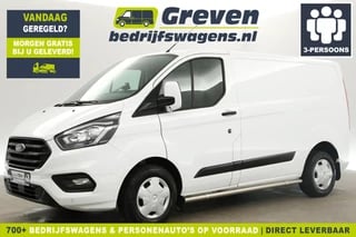 Ford Transit Custom 280 2.0 TDCI L1H1 Limited Airco Cruise PDC Navigatie LED 3 Persoons Stoelverwarming Trekhaak