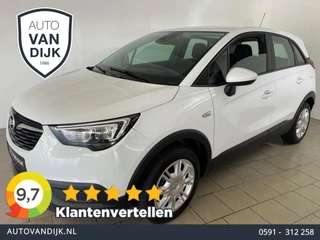 Hoofdafbeelding Opel Crossland X Opel Crossland X 1.2 Online Edition AIRCO CRUISE BLUETOOTH GROOT TOUCHSCREEN TREKHAAK PRIVACY GLAS NIEUWSTAAT