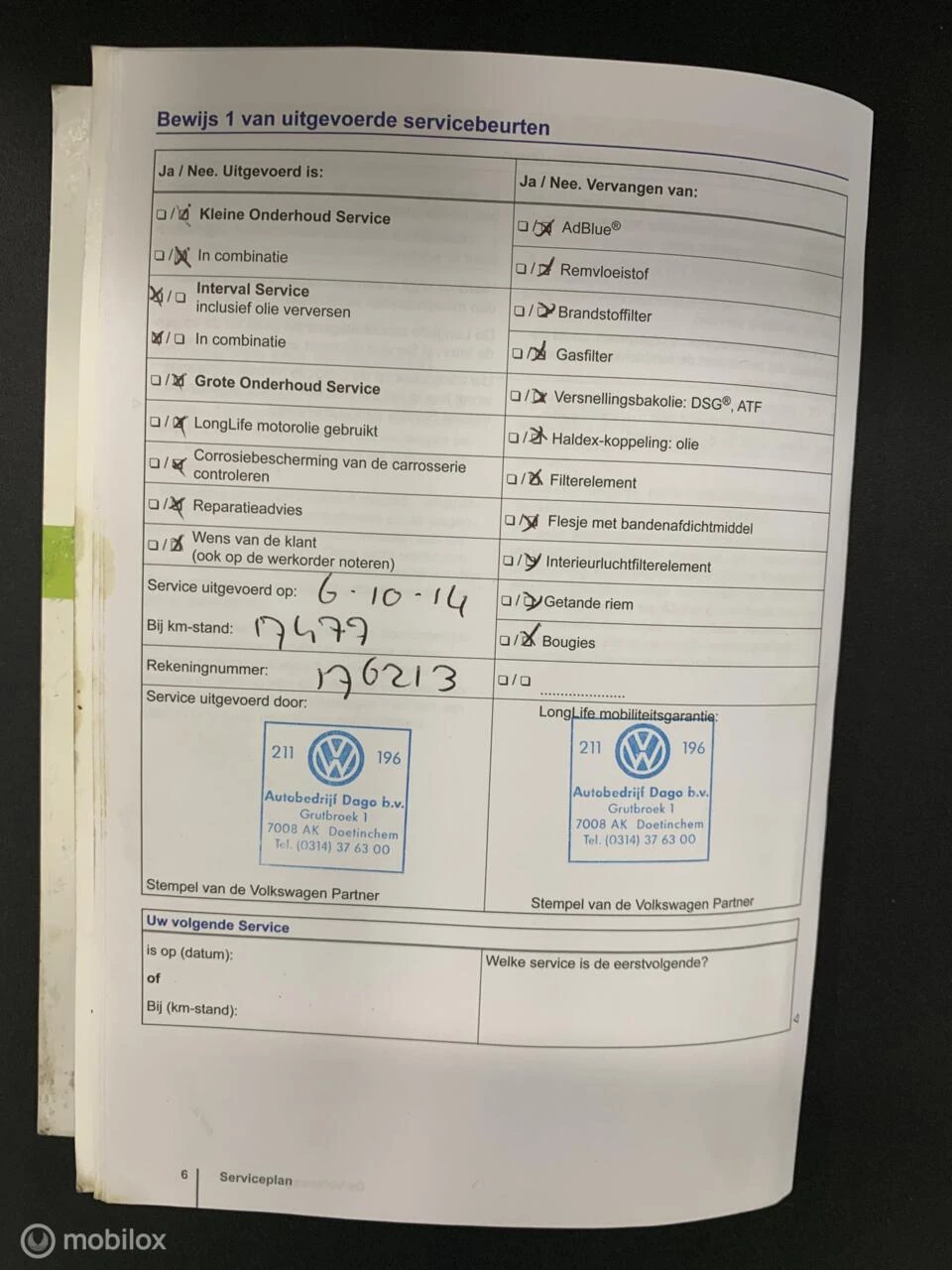 Hoofdafbeelding Volkswagen up!