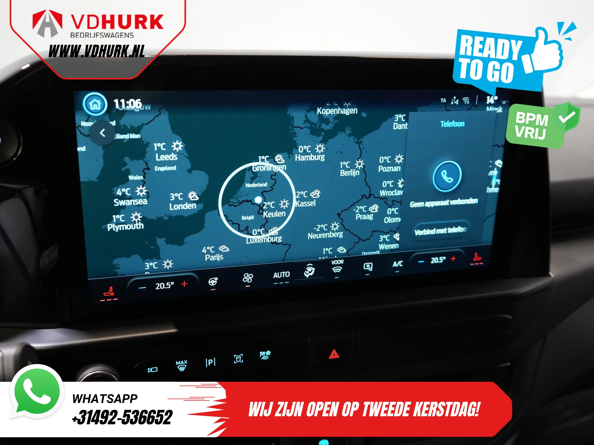 Hoofdafbeelding Ford E-Transit Custom